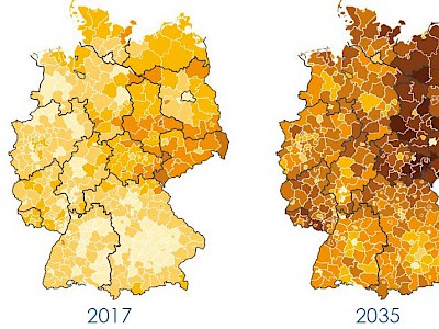 Demographischer Wandel: So entwickelt sich Deutschland bis 2035