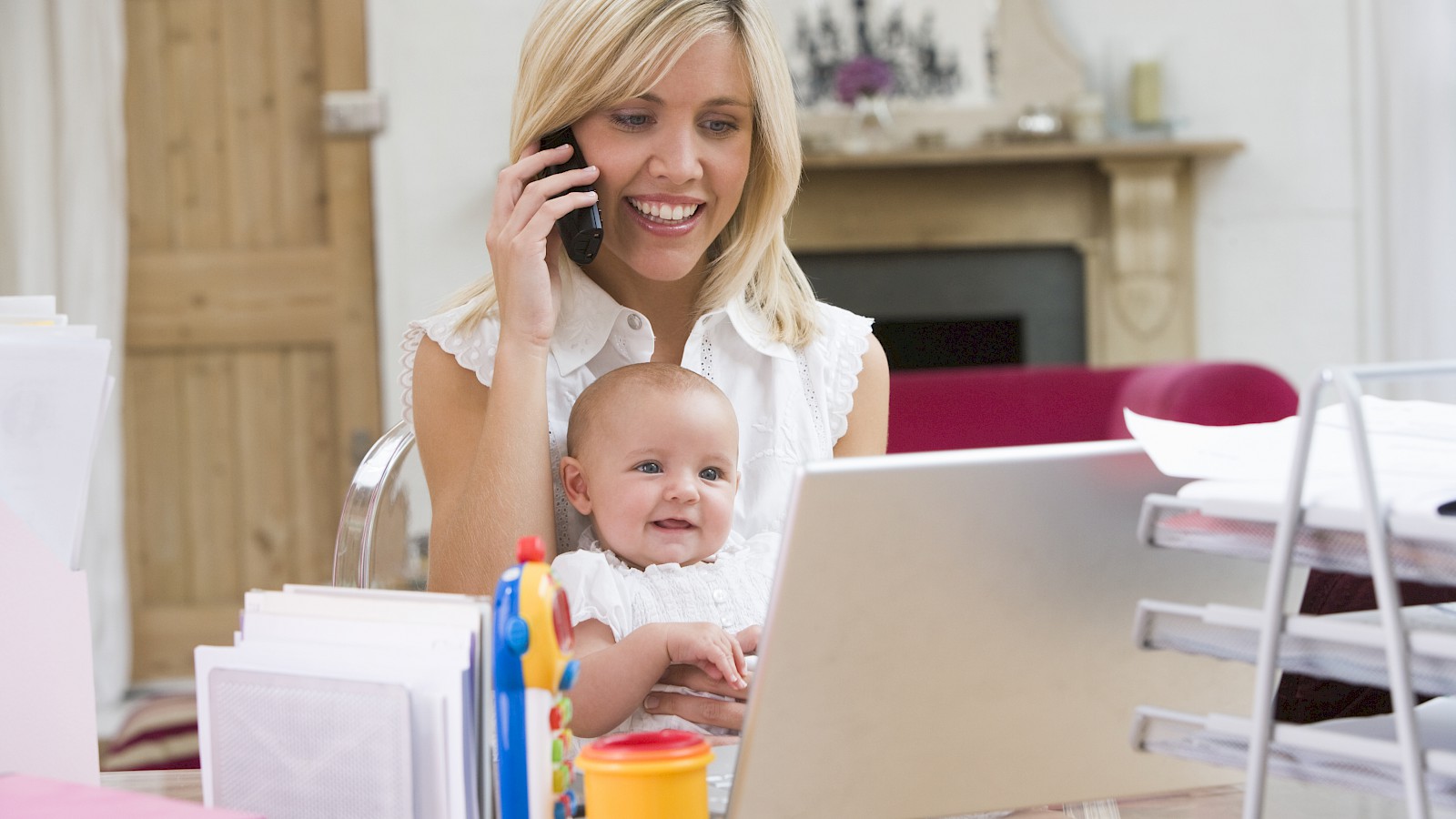 Vom Büro an den Küchentisch: das Homeoffice!