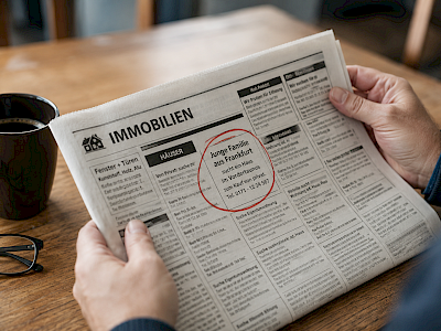 Vorsicht bei vermeintlichen Suchanzeigen von Privatpersonen!